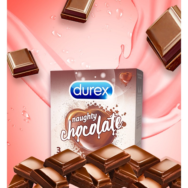 bao cao su Durex Naughty Chocolate 2