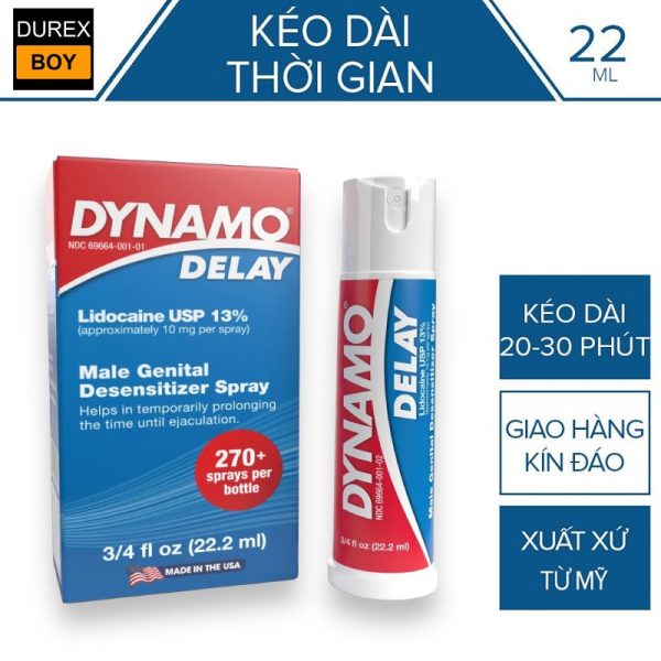 chai xit chong xuat tinh som dynamo delay 22ml 3