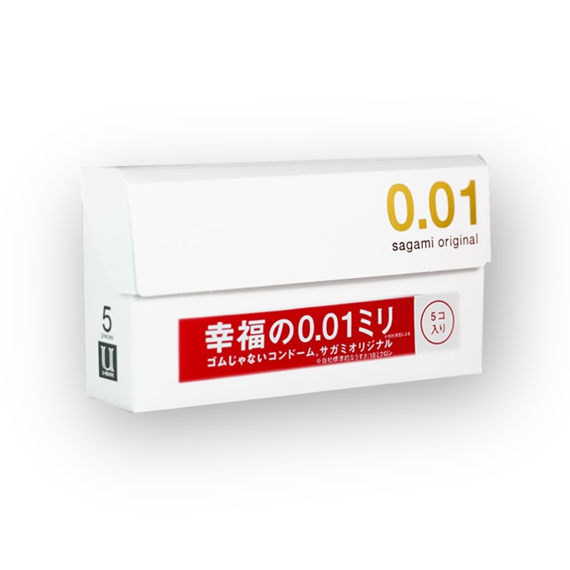 Bcs Siêu Mỏng Sagami Original 0.01 (5 chiếc) 1 Bao cao su sieu mong sagami original 001 1